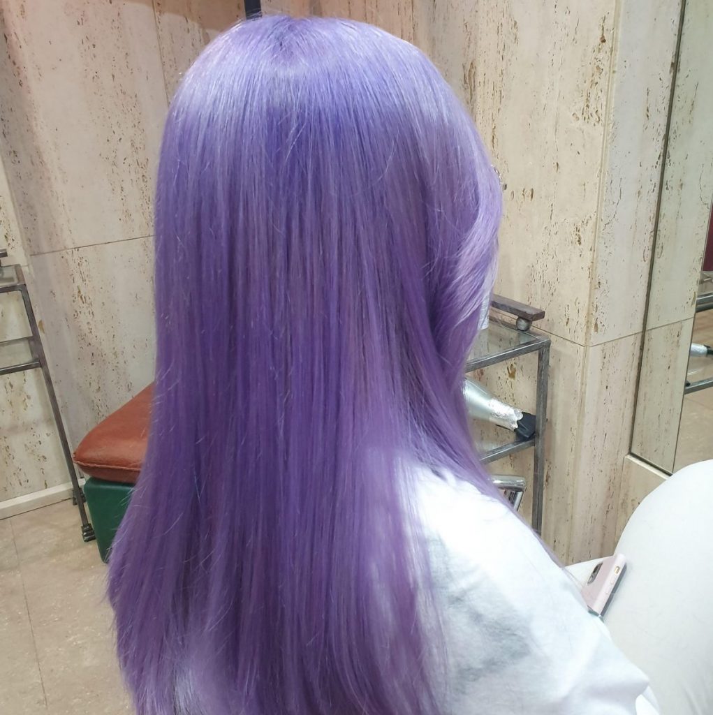 Color Fantasía de Pelo: Violeta y Lila | Manuela Jurado