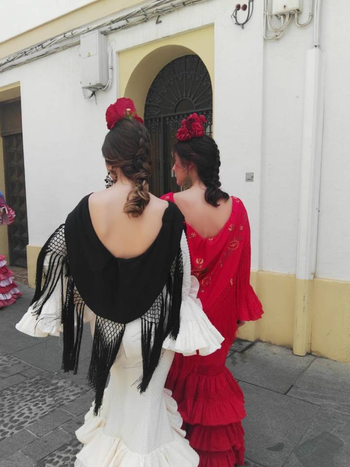 Peinados Flamencos con Trenzas 3