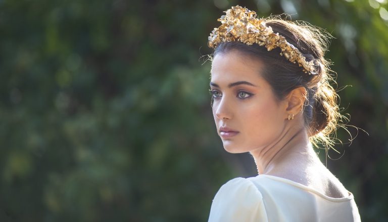 Peluqueria para Bodas en Cordoba Recogido Sencillo Natural